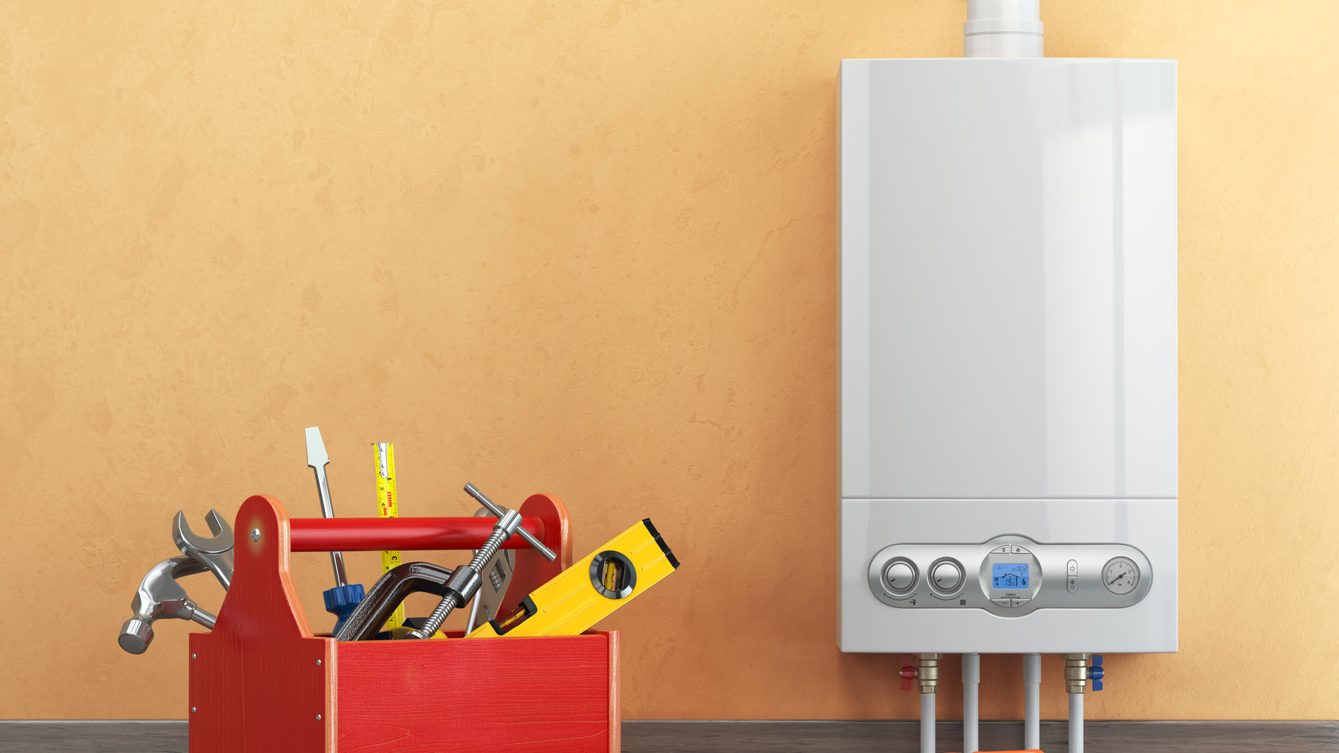 Gas boiler service